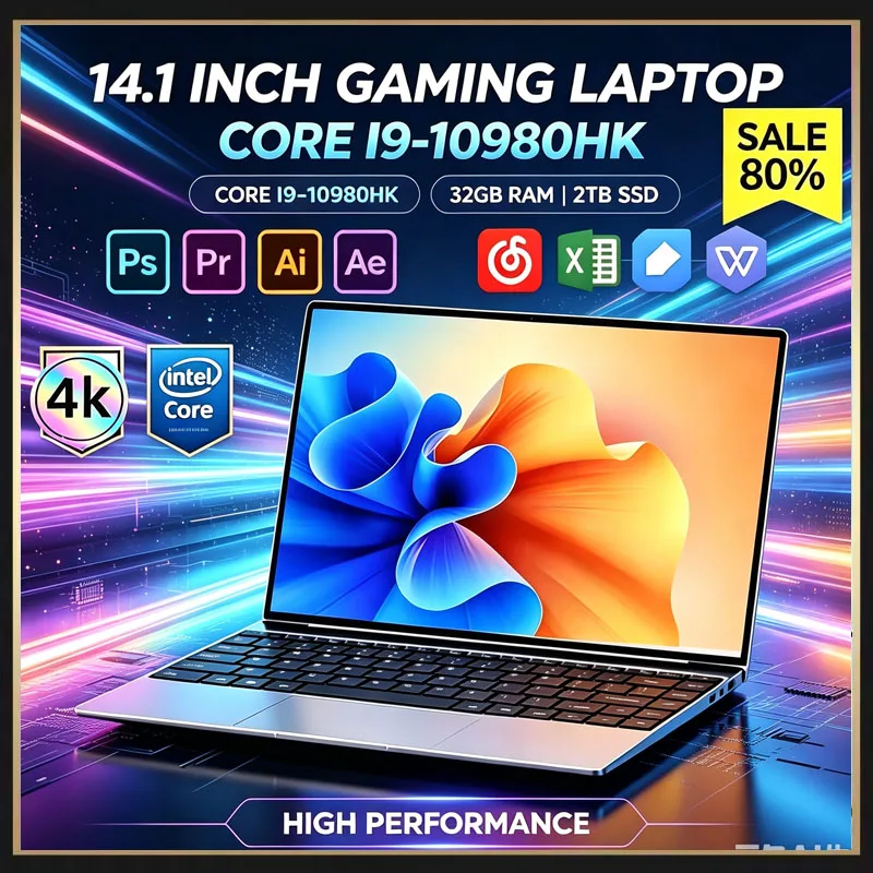 Ssd 2Tb - Ultra Slim 14.1 Laptop Intel Core