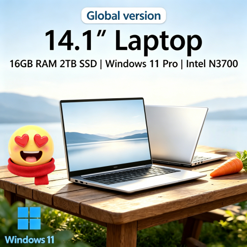 Ssd 2Tb - Novate 2026 Sleek Cut 14.1'' Hyperslim
