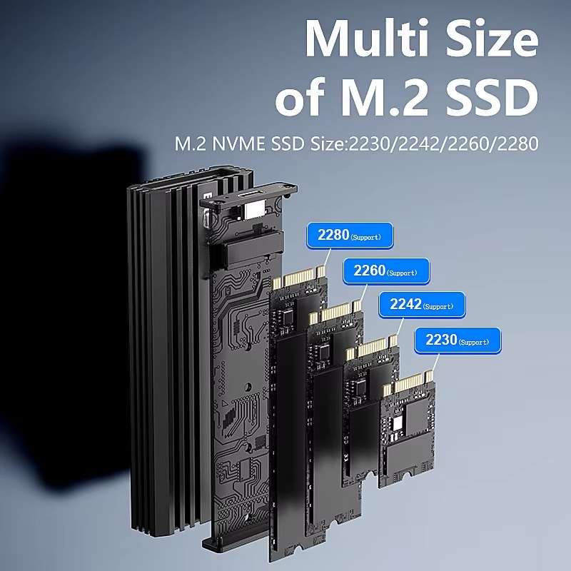 External Ssd - EE1 Aluminum M.2 NVME PCIE External