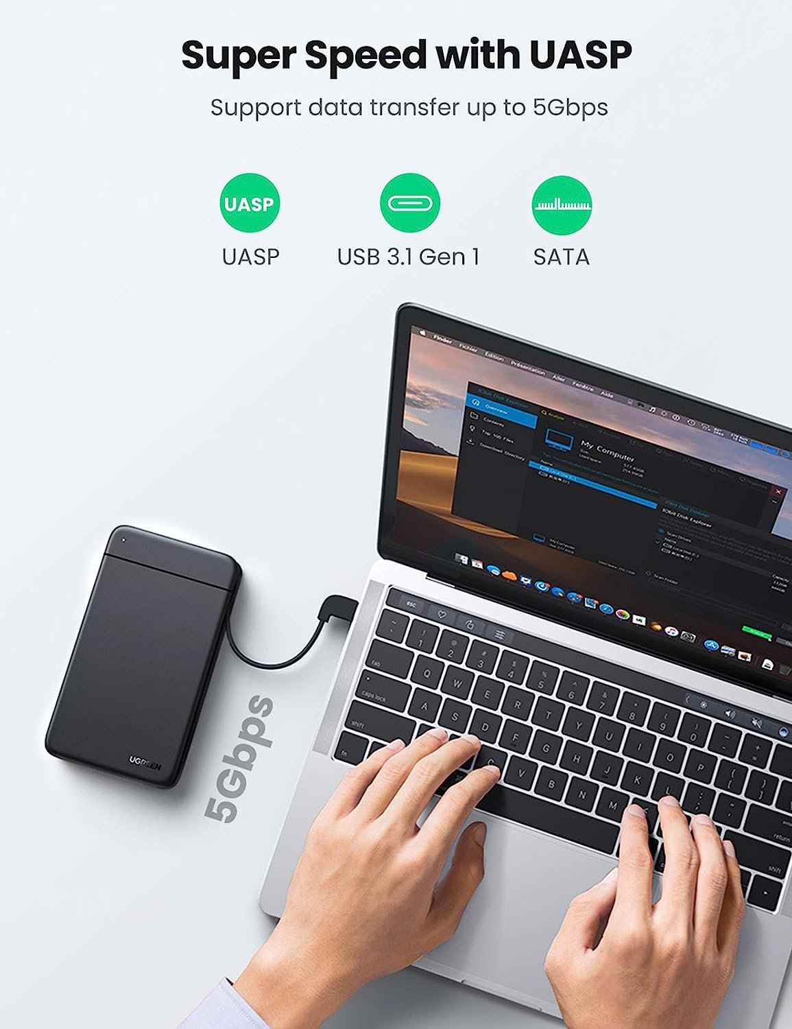 UGREEN USB C Hard Drive Enclos - đánh giá và giá Ssd Hard Drive