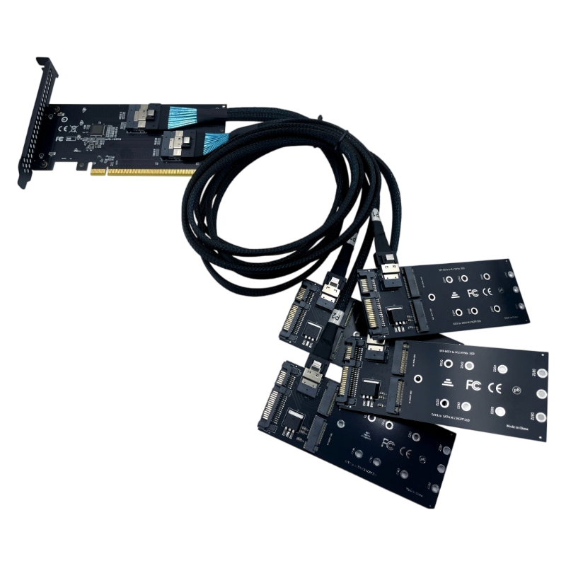 NEW PCIe X16 SFF‑8654 SlimSAS  - đánh giá và giá Memory Card Ssd