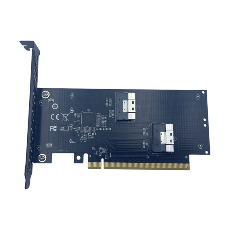 NEW PCIe X16 SFF‑8654 SlimSAS  - đánh giá và giá Memory Card Ssd