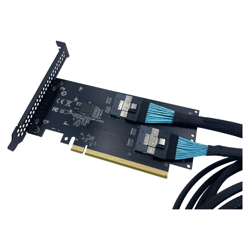 NEW PCIe X16 SFF‑8654 SlimSAS  - đánh giá và giá Memory Card Ssd