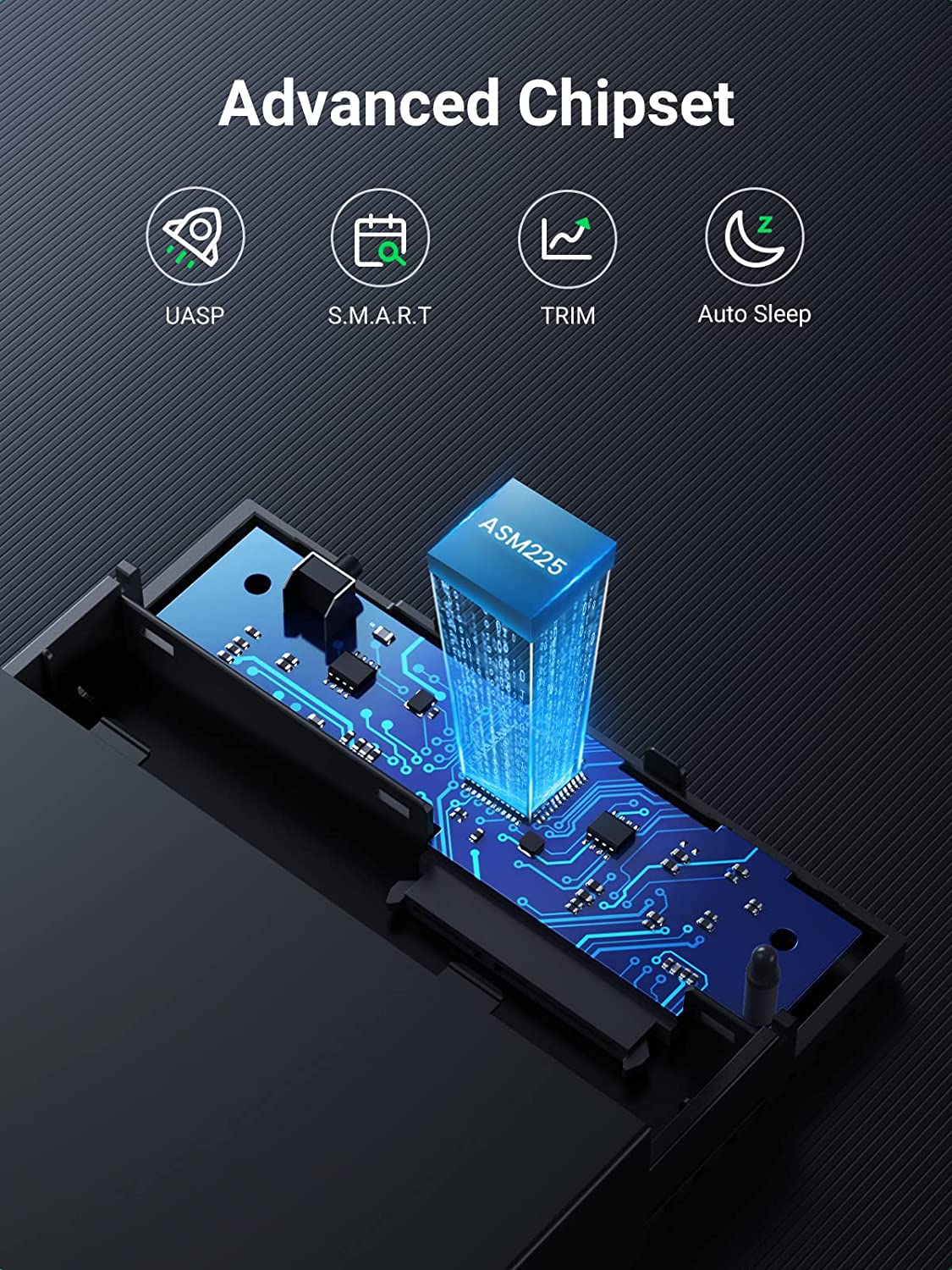 UGREEN External Hard Drive Enc - đánh giá và giá Sata Ssd