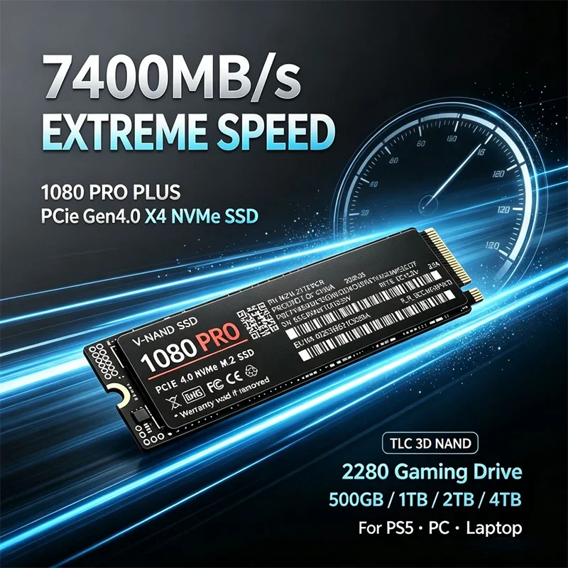 7400MB/s Internal M.2 NVMe SSD - đánh giá và giá Ssd 500Gb
