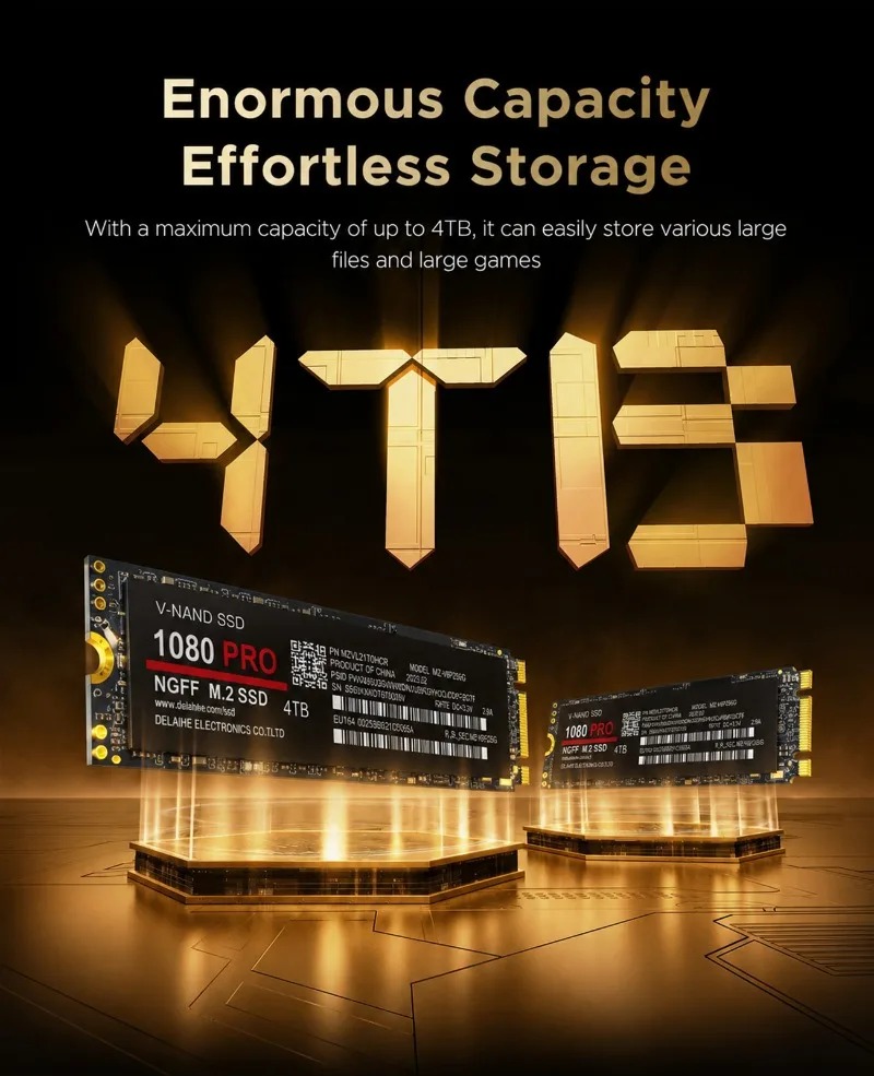 100% original 1080PRO PCIe 4.0 - đánh giá và giá Ssd 500Gb