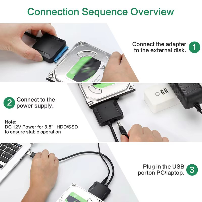 USB 3.0 To Sata 3 Adapter Conv - đánh giá và giá Samsung Ssd