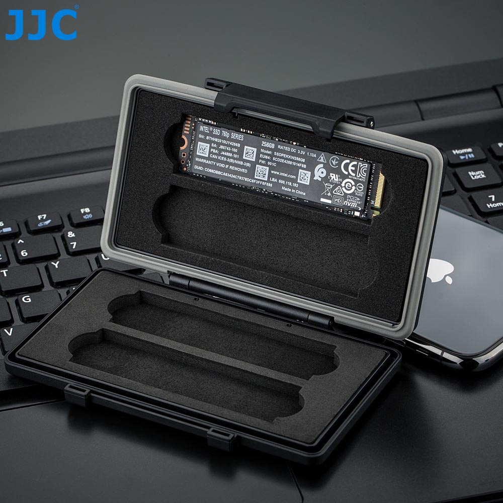 JJC 4 Khe Cắm Chống Nước M2 22 - đánh giá và giá Memory Card Ssd