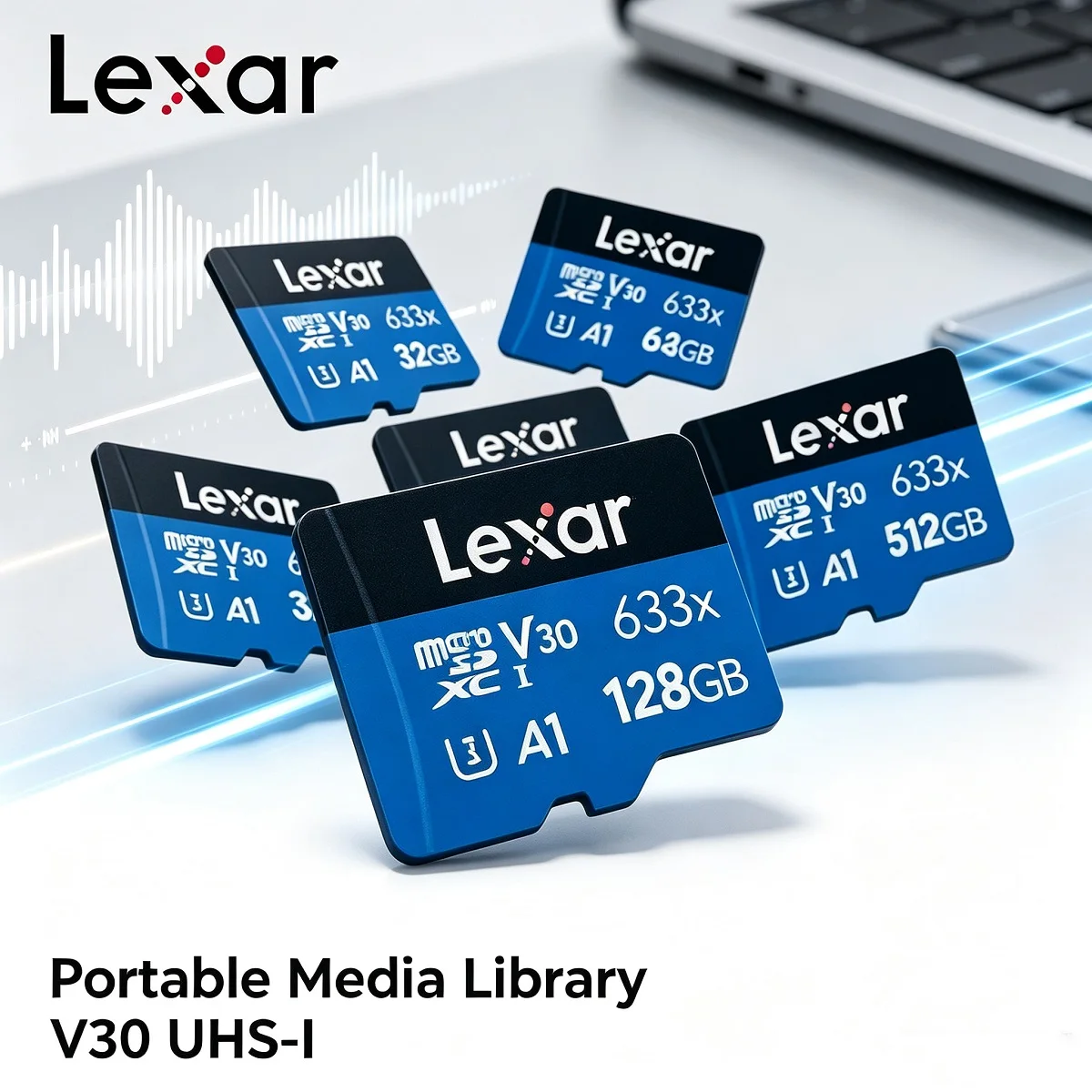 Lexar BLUE Series High-Perform - đánh giá và giá Memory Card Ssd