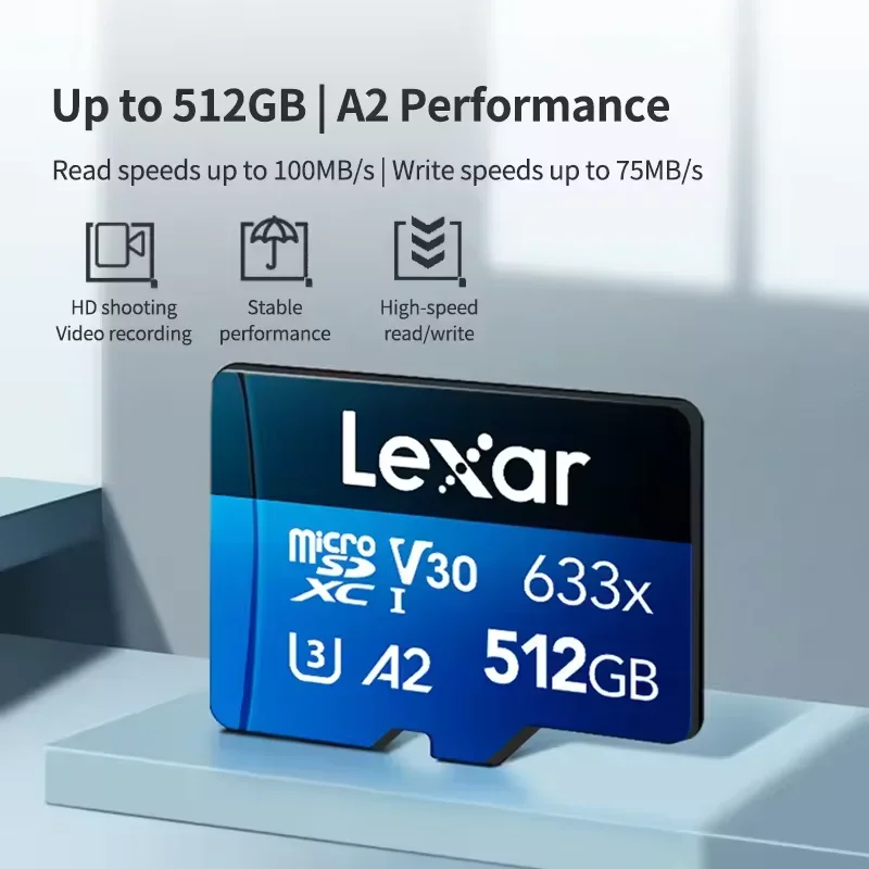 Lexar BLUE Series High-Perform - đánh giá và giá Memory Card Ssd
