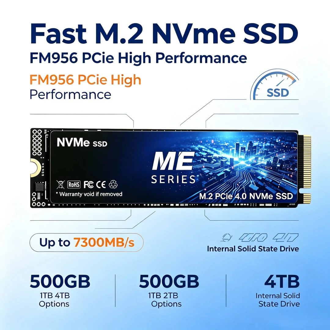 ME M2 NVMe SSD 4TB 2TB 1TB 500 - đánh giá và giá Ssd 500Gb