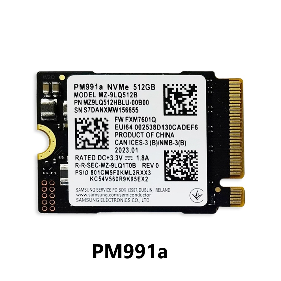 Samsung M.2 2230 SSD PM991a 1T - đánh giá và giá Samsung Ssd