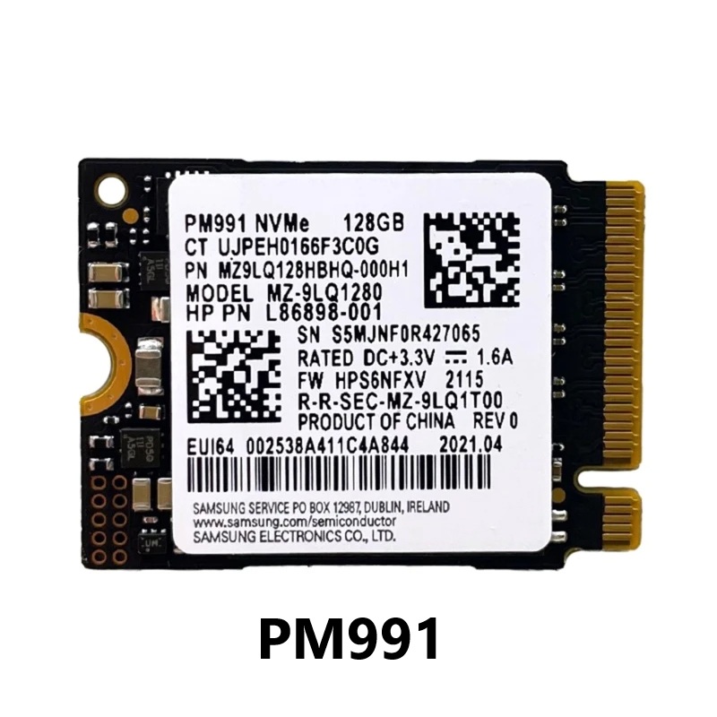Samsung M.2 2230 SSD PM991a 1T - đánh giá và giá Samsung Ssd