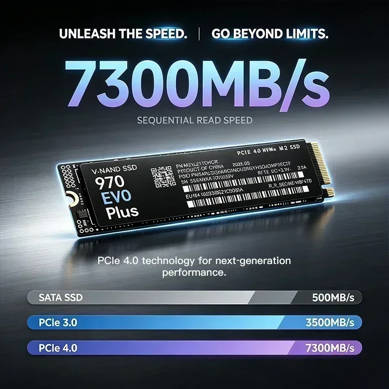 970 EVO Plus 7300MB/s 1TB 2TB  - đánh giá và giá Samsung Ssd